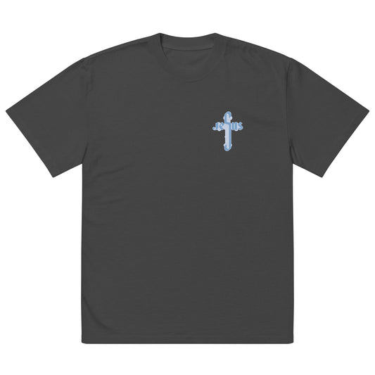 Trust in the Lord Lean Not Unto Thine Own Understanding Oversized faded t-shirt