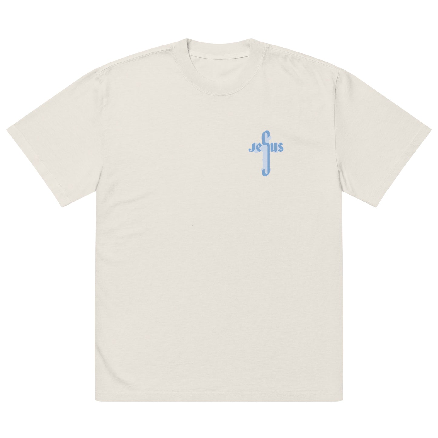 Trust in the Lord Lean Not Unto Thine Own Understanding Oversized faded t-shirt