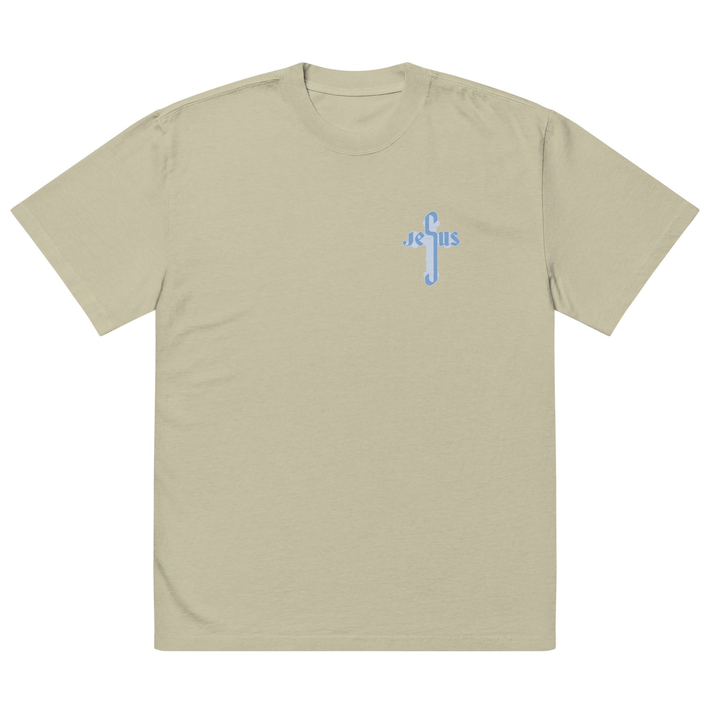 Trust in the Lord Lean Not Unto Thine Own Understanding Oversized faded t-shirt