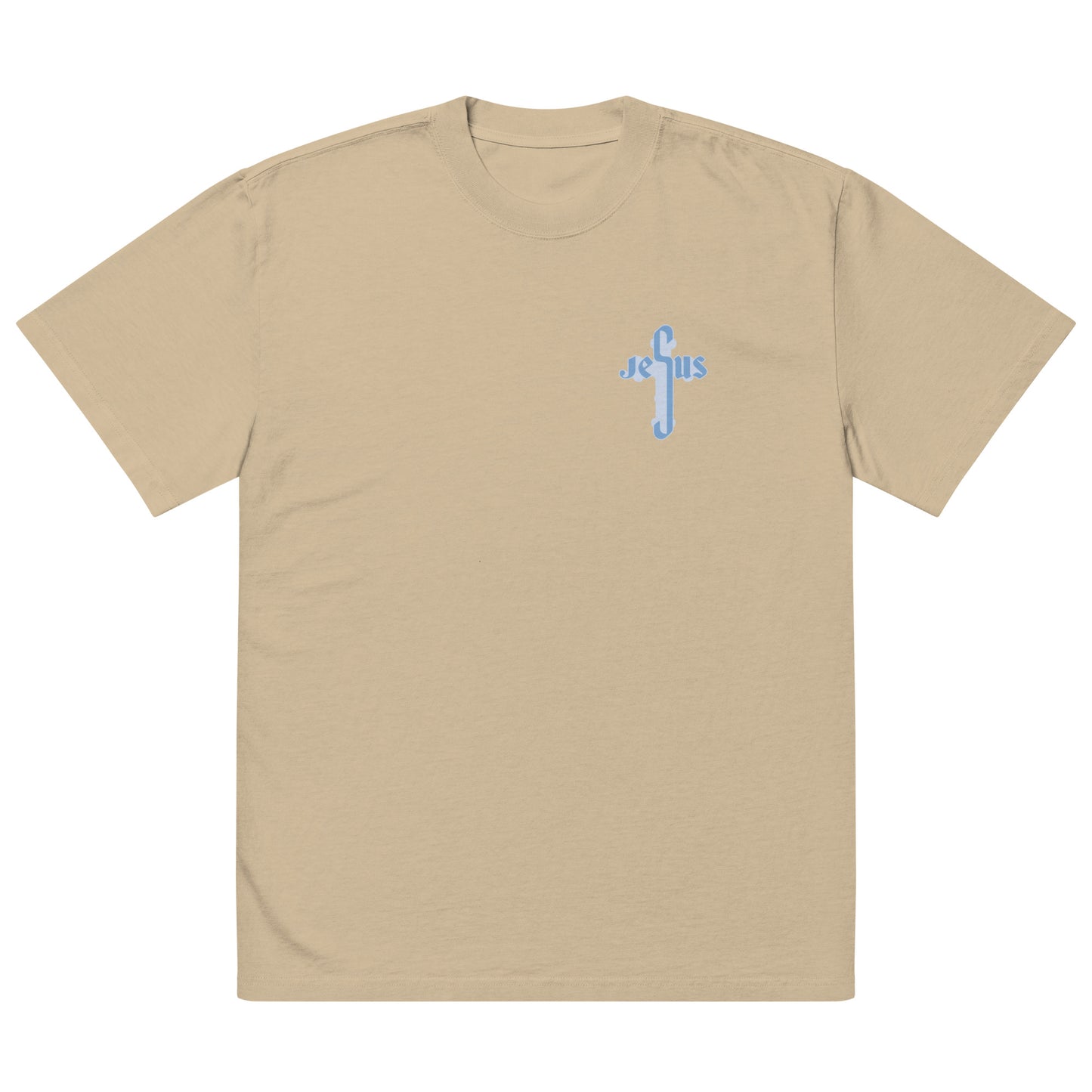 Trust in the Lord Lean Not Unto Thine Own Understanding Oversized faded t-shirt