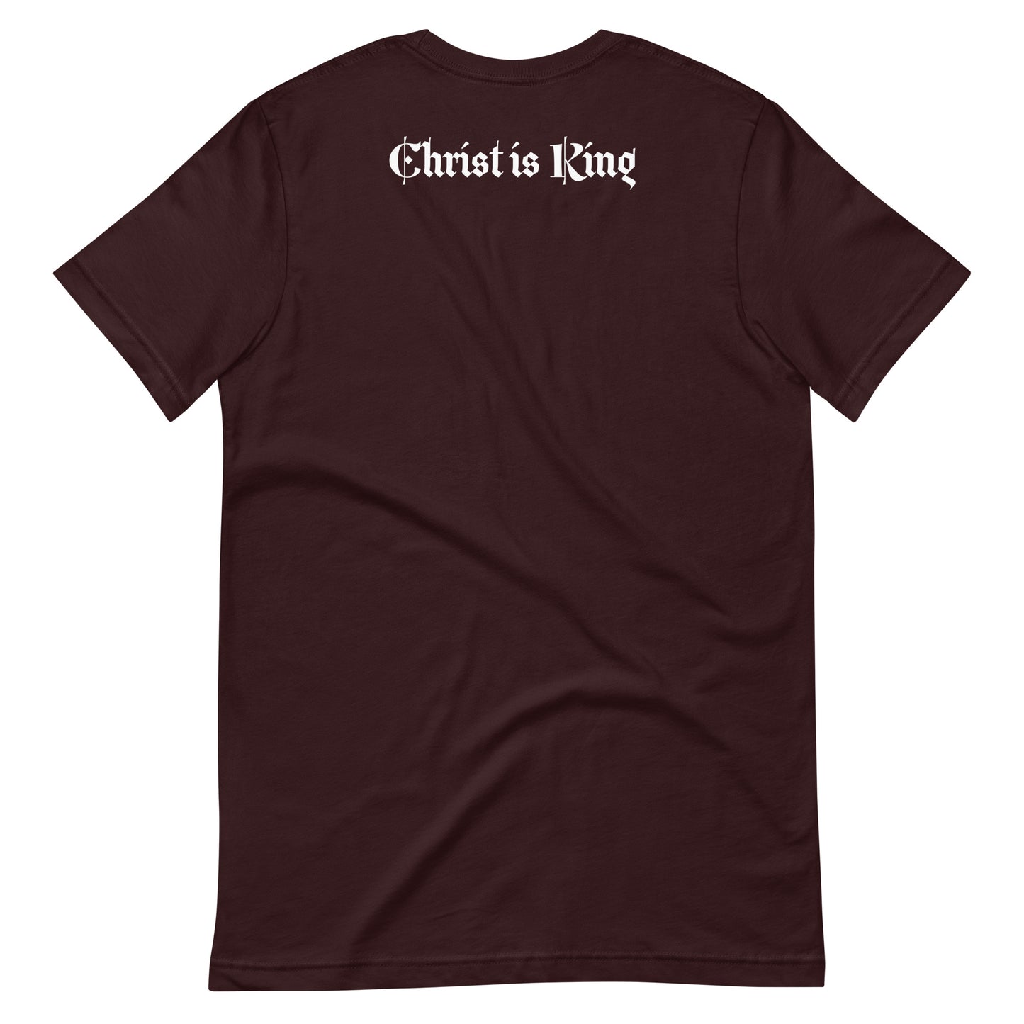 Jesus Christ is King Unisex t-shirt